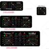 x Large Trading Chart Pattern Mouse Pad  Stock market pattern MousePad Desktop Pc Accessories Rubber Desk Mat Keyboard Pad