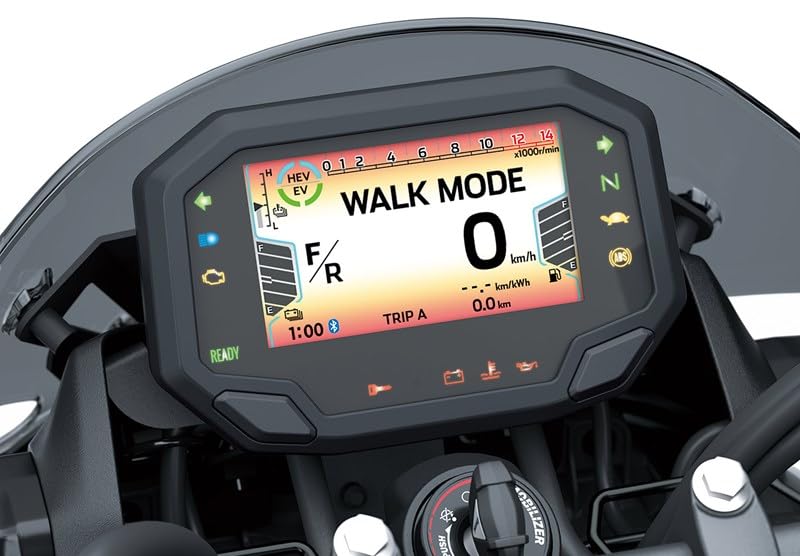 LEDISHUN Motorcycle Gauge Protection Film for Z E-1 (2024~), Ninja E-1 (2024~), Ninja 7 HYBRID (2024~), and Z 7 HYBRID (2024~) - Set of 2