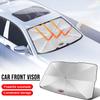 2025 Car Windshield Sunshade Anti UV Protector Parasol Car Goods For Sportage Rio Ceed 2022 JD Soul Sorento Optima K5