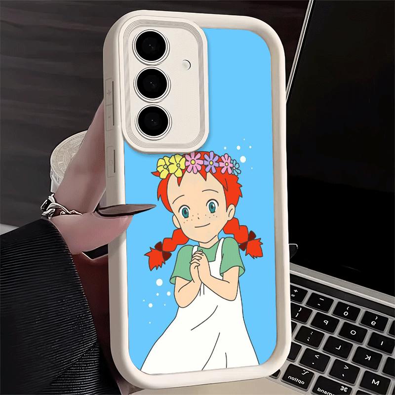 Phone Case for Samsung Galaxy A17 A16 A15 A14 A13 Anne Of Green Gables Shirley A56 A36 A26 A55 A35 A25 A54 A34 A24 A53 A33 A23 A
