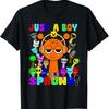 Kids Boys Just A Boy Who Loves Sprunki T-Shirt - Men's Summer Cotton Graphic Tee