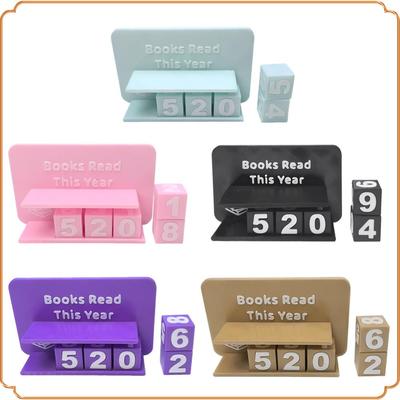 Books Read This Year Counting Ornaments Wear Resist Small Book Counter Book Counter Sign for Teachers Writers Library Lovers