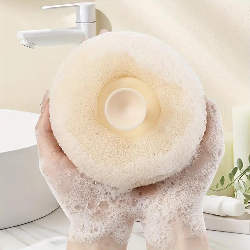 New Bath Suction Cup Massage Bath Ball Bath Flower Ball Super Soft Massage Bath Ball Dual Use