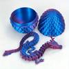 3D Mini Chinese Dragon Surprise Egg Movable Joint Tabletop Decoration Collectible Gifts And Toys Home Dragon Articulated