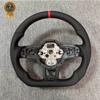 For Volkswagen Golf MK 7 7.5 GTI GTD GTE R Polo Customize RLine Sports Steering Wheel Half Leather Alcantara Multi-color