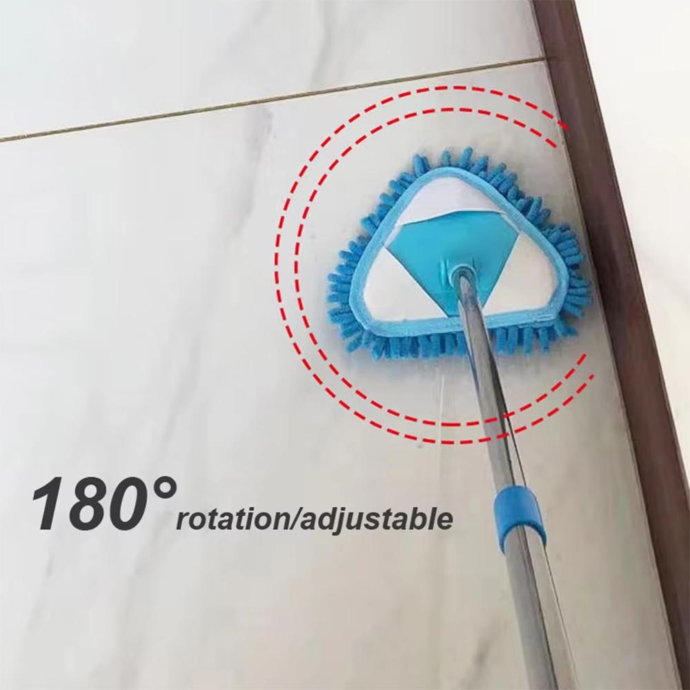 180 Degree Rotation Mini Mop Triangle Clean Floors Tool New Cleaning Mop