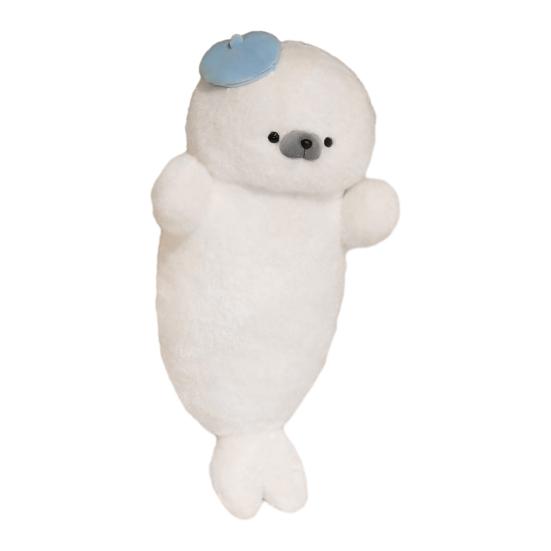 Seal Plush Doll Soft Stuffed Animal Pillow for Sleep & Anxiety Relief 70cm Cute