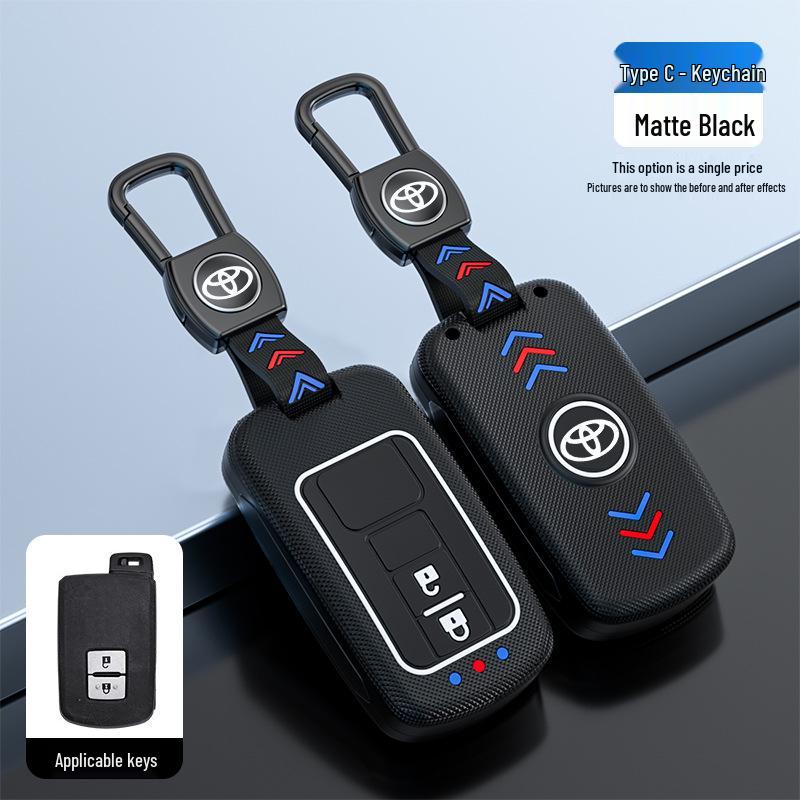 

Чехол для ключа Toyota Camry для Junrui Land Cruiser - Матовый корпус для пульта с люминесцентной пряжкой set