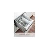 Yamazaki Dishwasher Safe Magnetic Antibacterial Cutting Board, White, Approx. W363 x D232 x H2cm,
