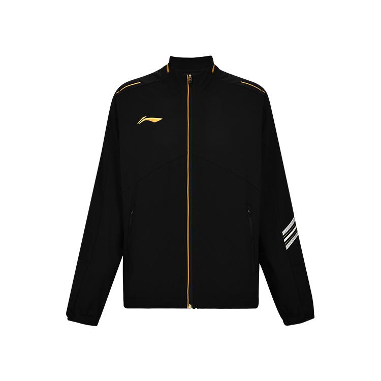 

Li-Ning Дышащая легкая впитывающая пот куртка унисекс куртки черные AWYU001-1 M