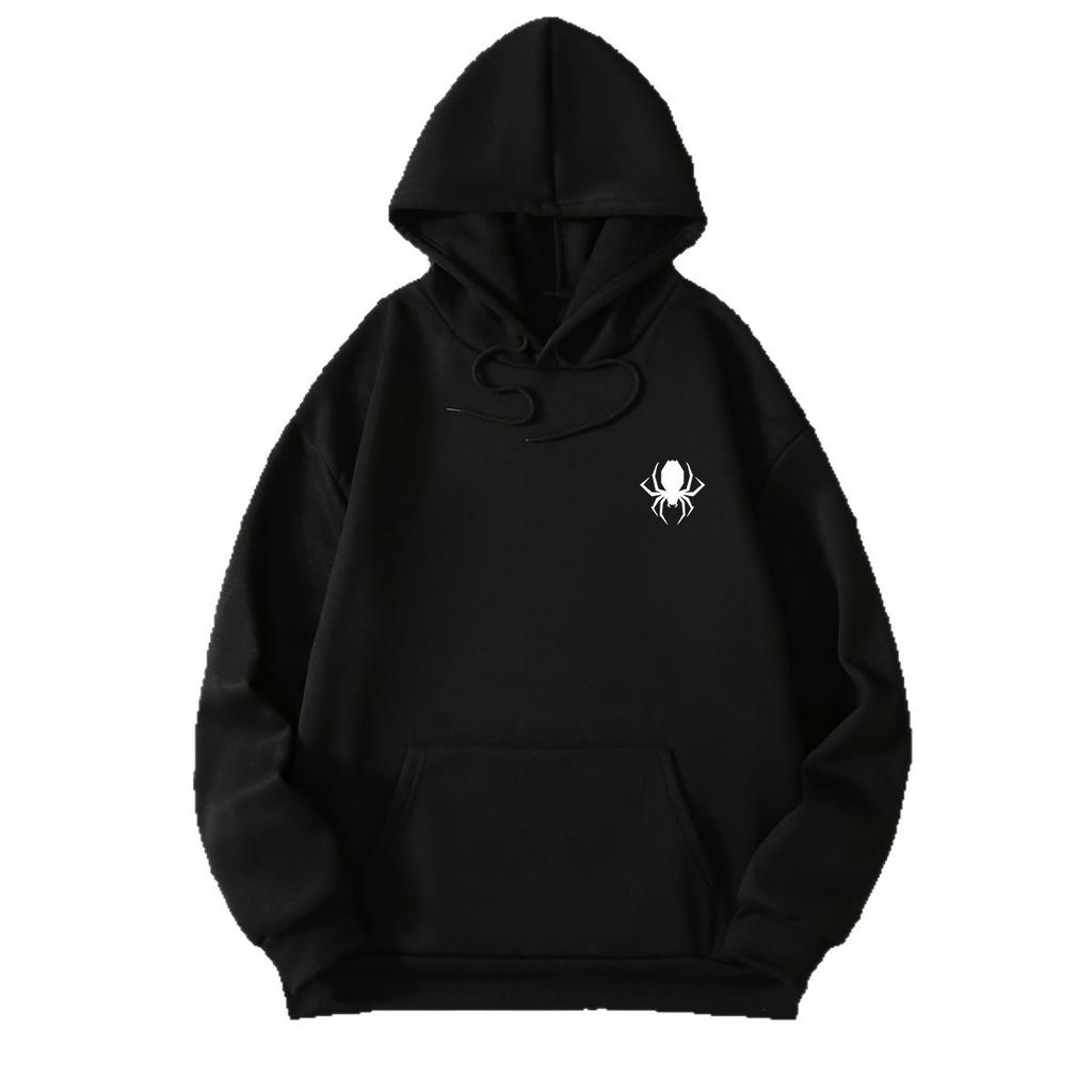 European and American women's clothing autumn new spider print loose long-sleeved sweater top