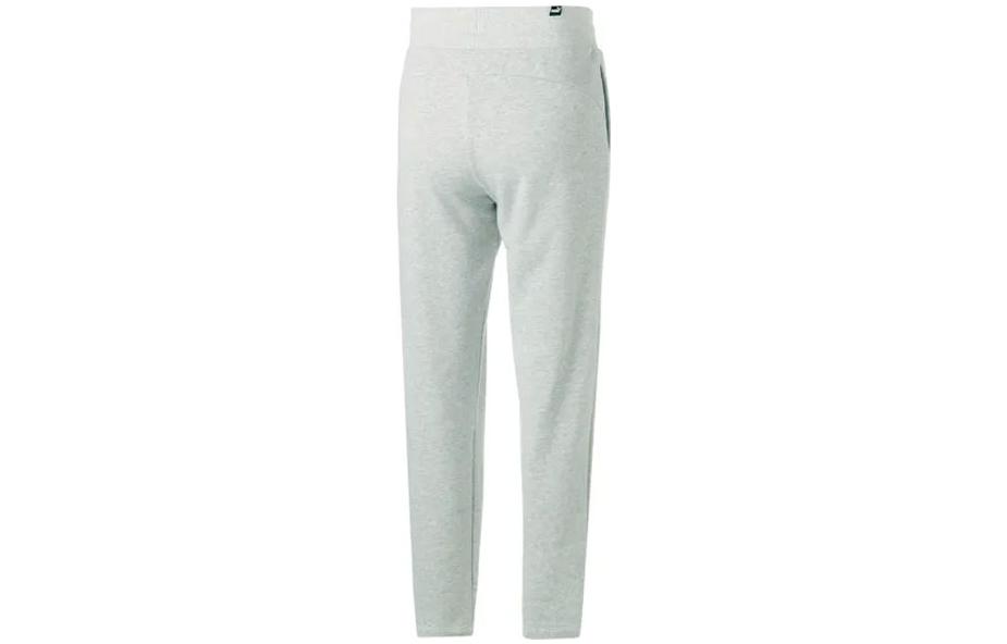 PUMA Knitted Sweatpants Women's Light Gray 588728-04