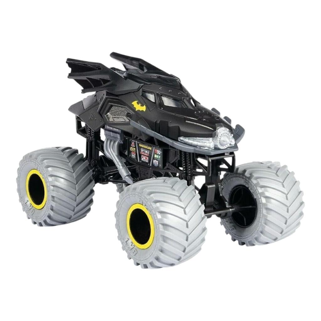 Oficiální Monster Jam 1:Die-cast monster truck v měřítku 24 (Série 19 Batman Stříbrné pneumatiky)