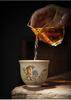 Hand-Painted Zodiac Tea Tasting Cup Set - Retro Style Chinese Handmade Master Cups