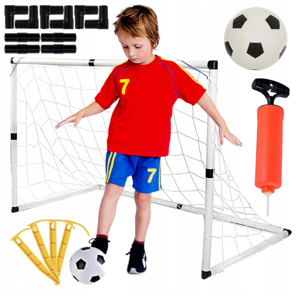 [PACZA][5] LARGE FOOTBALL GOAL for children 120x80x40cm Z432