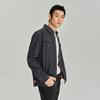 Lee Solid Color Polo Denim Shirt Men tops LMT006304100342A03941