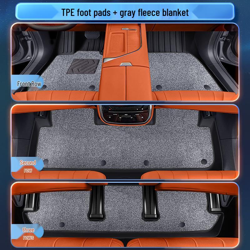 WEY Blue Mountain TPE25 Floor Mats - New Model Car Interior Carpet Accessories