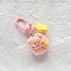 3D Pink Pig Keychain Pendant Cute Cartoon Resin Charm Key Rings Personalized Hangings Keychain for Girls and Students
