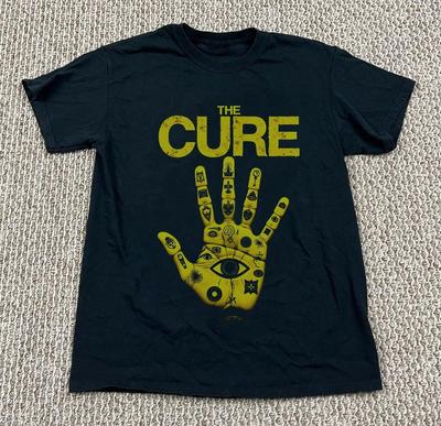 The Cure Palm Eye Symbols Black T-shirt