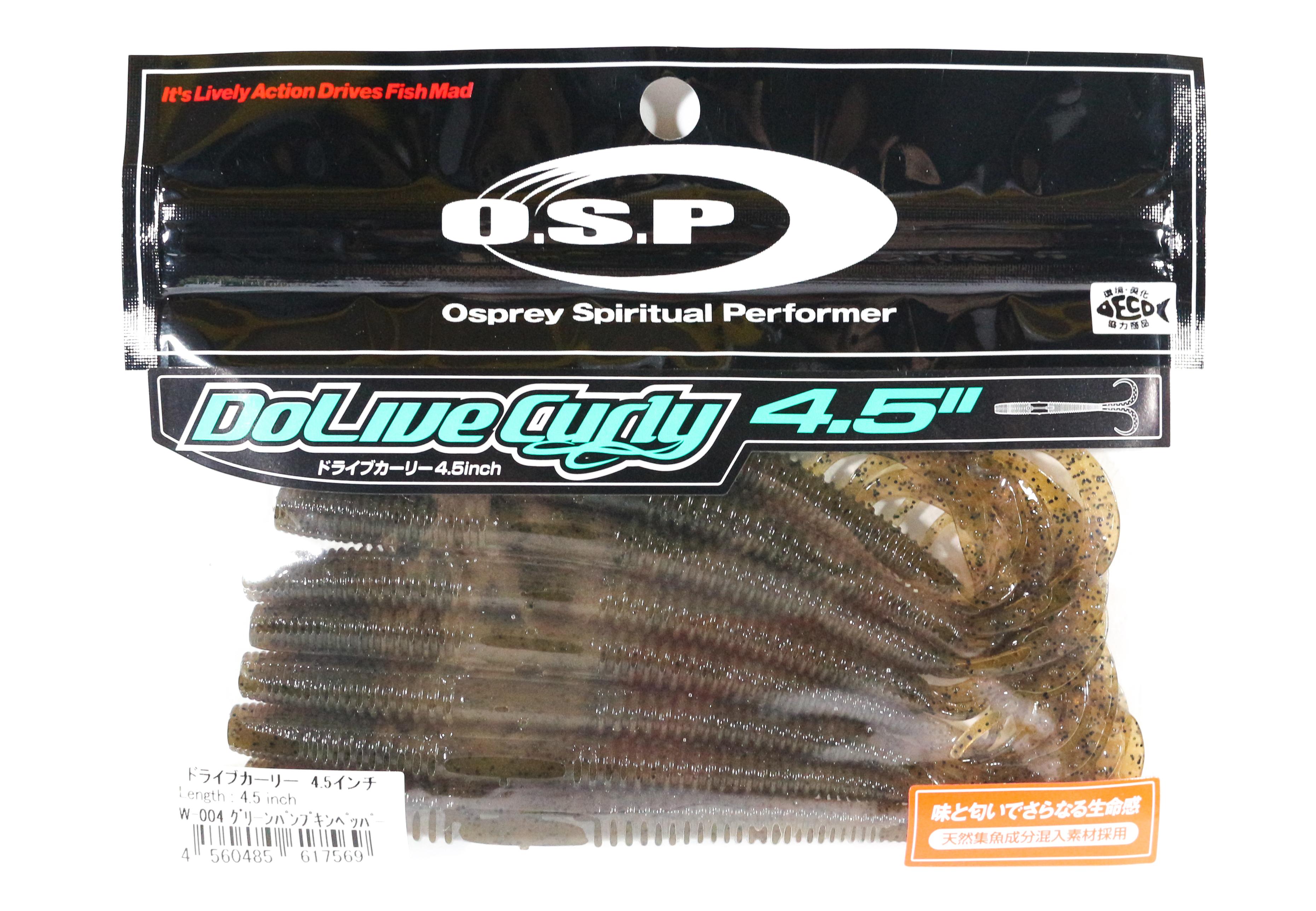 

OSP Soft Lure Dolive Curly 4.5 Inches W-004 (7569)