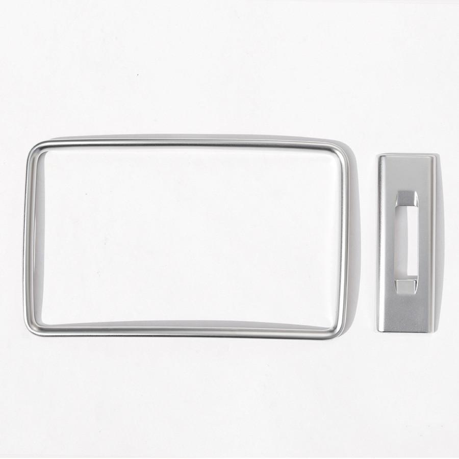 Car Air Outlet Trim For Mercedes Benz A B Class GLA CLA 200 220 260 ABS Rear Air Conditioning Vent Outlet Frame Car Decoration