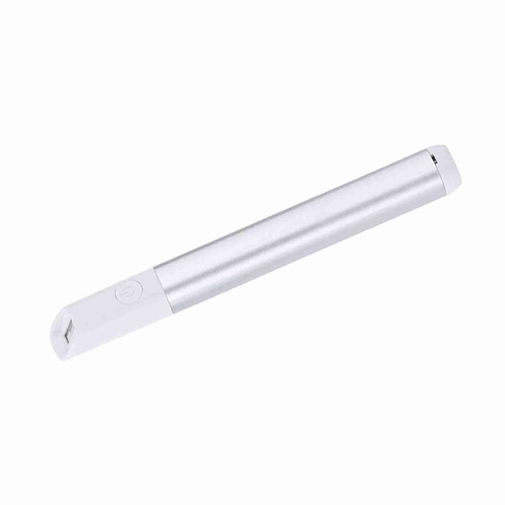 Electric Acne Removal Pen Red Blue Light LED Acne Mark Repair Device Facial Care Silver Grey