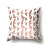 Polyester Pillow Case Automobile Decoration Home Print Pillow Case Automobile Sofa Waist Cushion Cover