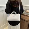 Retro PU Leather Women Handbags High-capacity Crocodile Pattern Shoulder Bag Female Clutches