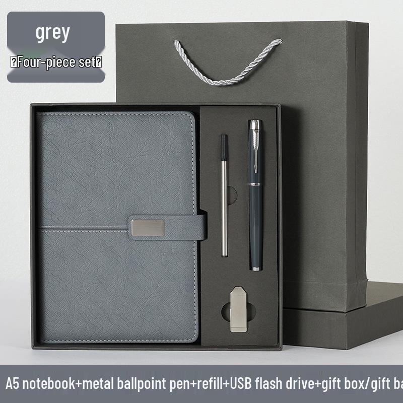 Customized Insulated Cup & Notebook Gift Set for High-End Business Meetings and Souvenirs