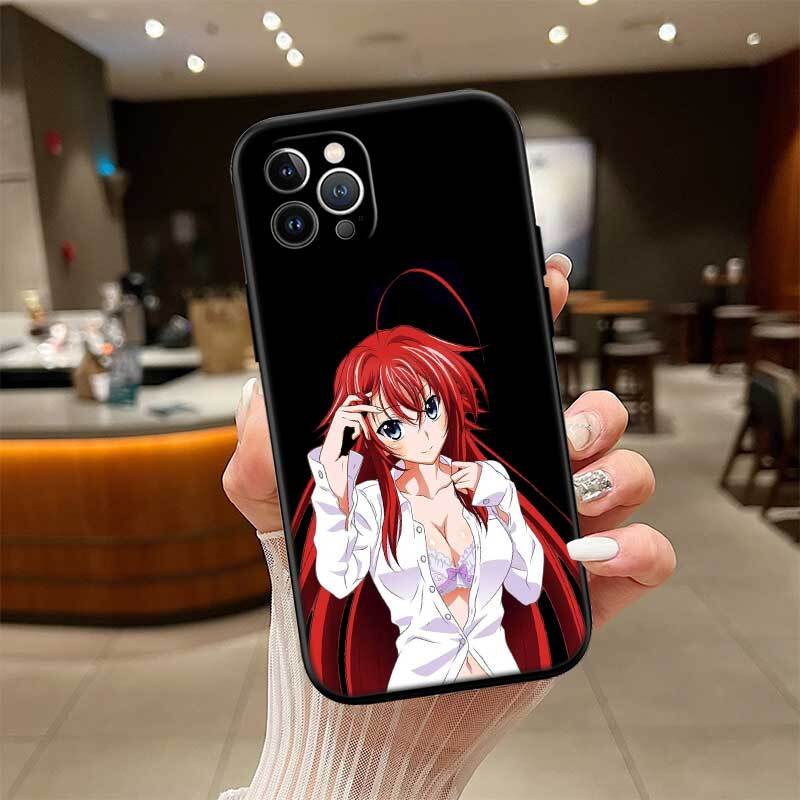 Rias Gremory Phone Case for Samsung S20 S21 S21S S22 S23 S24 FE Ultra Plus Lite F06 F16 M06 M16 M56 A07 A17 A36 A37 A55 A57