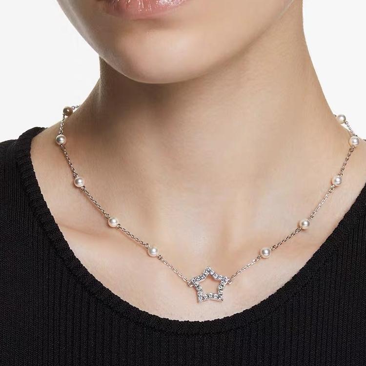 Swarovski Naszyjnik Stella Gwiazda Życzeń Damski naszyjnik 5645379