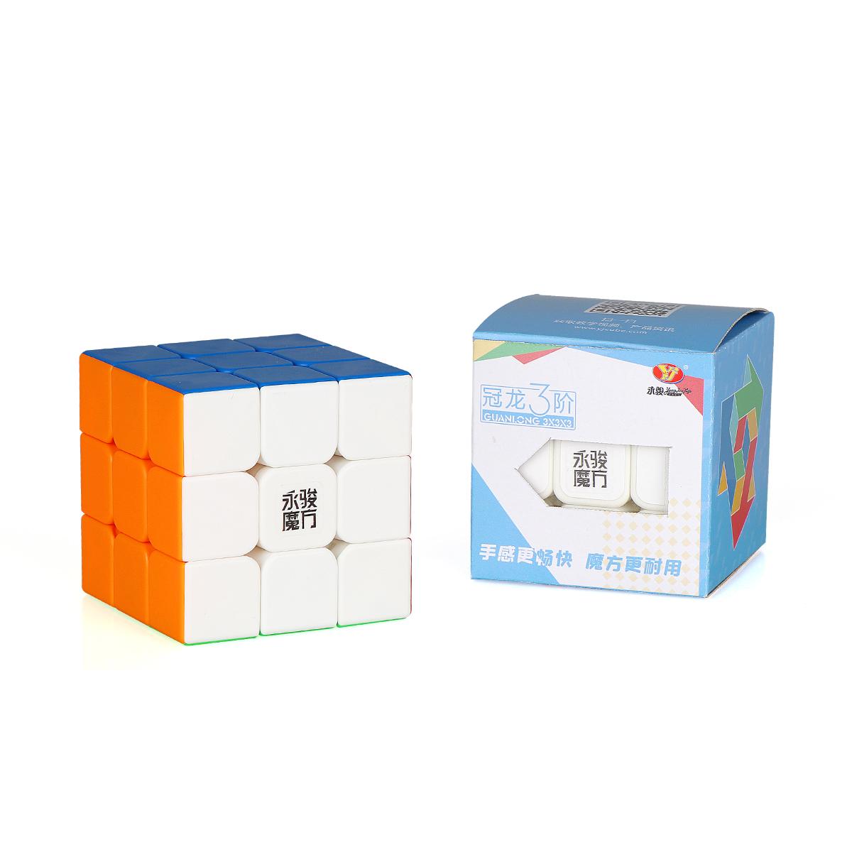 

Non-Toxic Yongjun Guanlong 3X3 Cubo Magico Speed Puzzle Fidgeting Cube Childrens Toy Educational Toys 3X3X3 Magic Cube