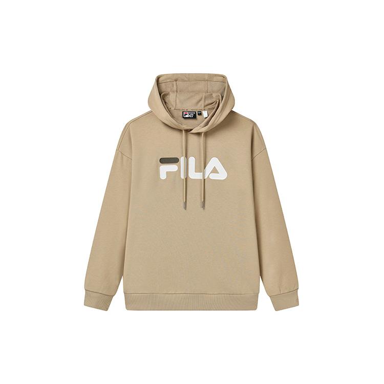 New FILA Sweatshirt Unisex Earth Yellow Khaki F51U238298FLK