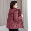 Autumn Winter Thicken Warm Parka Women Casual Solid Color Big Pocket Loose Short Hooded Coat Jackets Outwear