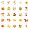 50 Original Non-Infringement Autumn Plant Graffiti Stickers Pp Waterproof Decorative Stickers
