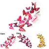 Stilvoller 3D Schmetterling Wandaufkleber mit umweltfreundlichem PVC für moderne Heimdekoration