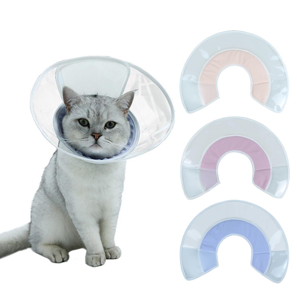 Soft Protective Pet Cat Recovery Collar Prevent Biting & Scratching