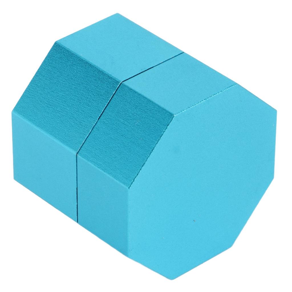 Cue Chalk Box Holder Aluminium Alloy Octagonal Universal Billiard Chalk Case for Billiards
