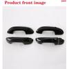 Car handle cover decorative strip Black For MG 4 EV -2025