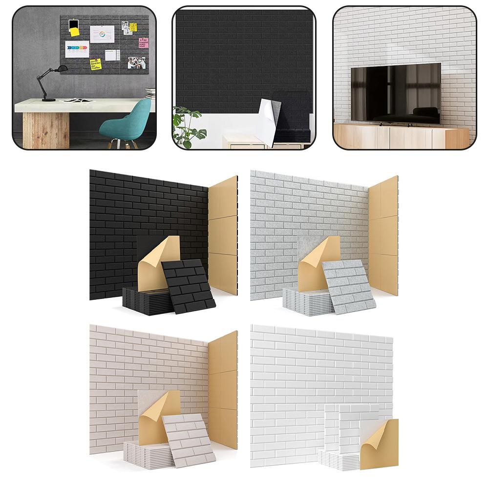 Polyester Fiber Sound Insulation Wall Panel Wall Sticker Felt Board Suitable For Hotels Kindergartens Schools Wall Decor 30*30cm