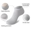 5Pairs/Men's Bamboo Fabric Socks High Quality Bamboo Fiber Casual Socks Breathable Antibacterial Deodorant Men's Ankle SocksEU45