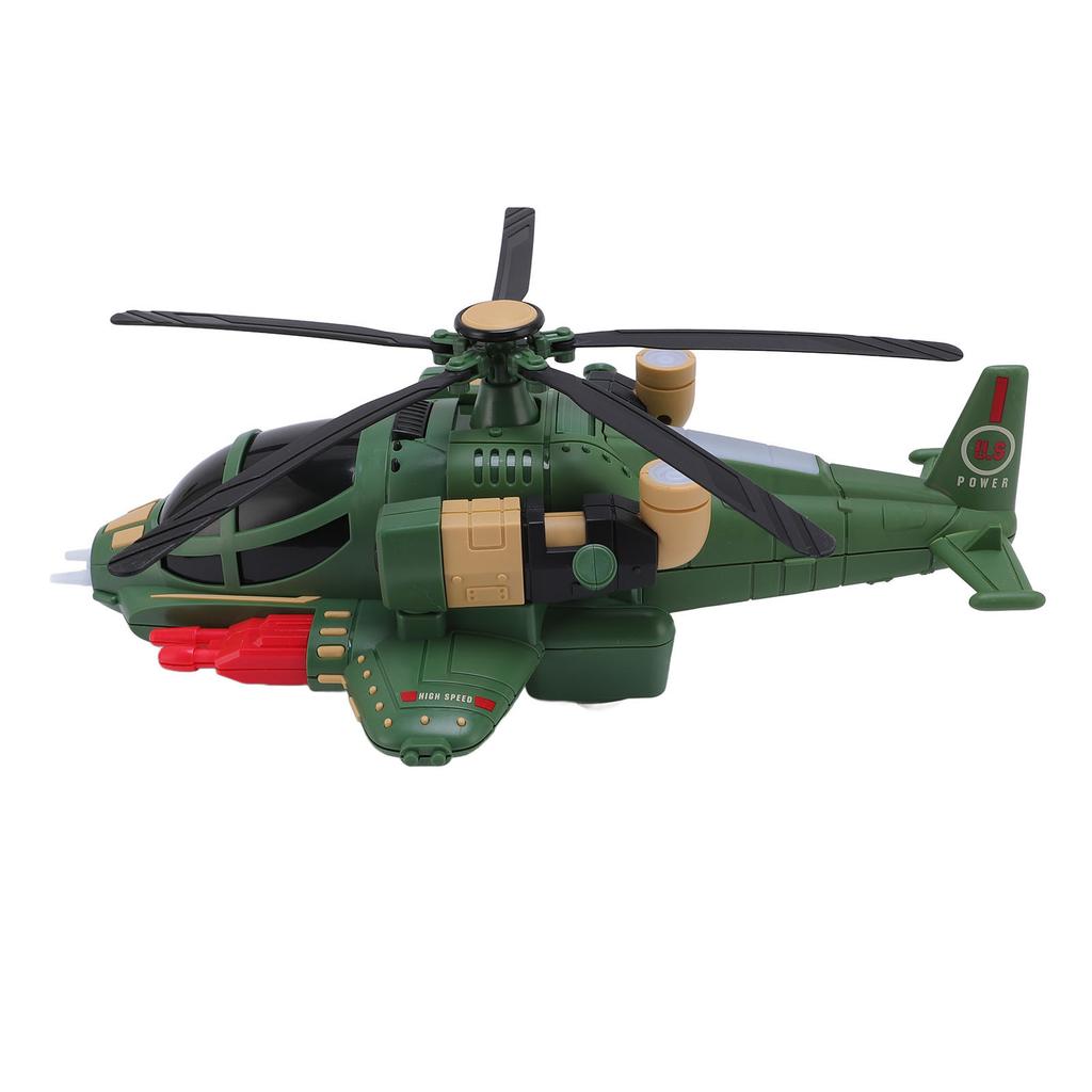 Hubschrauber Flugzeug Verwandlungsfähiges Kampfflugzeug Spielzeug mit Musik und Lichtern für Kleinkinder Kinder