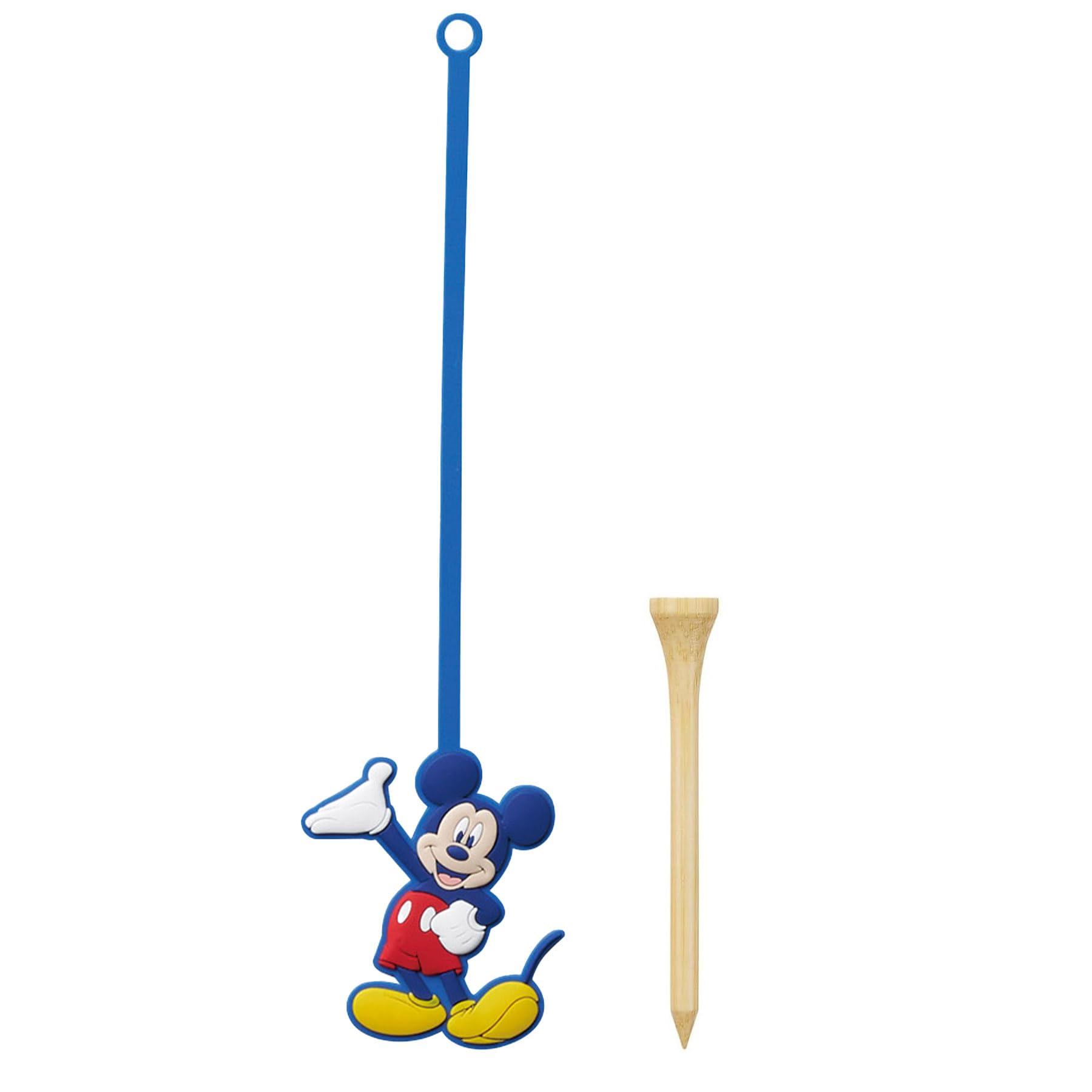 

Marushin Disney Mickey Mouse Tee Standard 2335049300 Keeper, Blue, Golf, Beginner, Character,