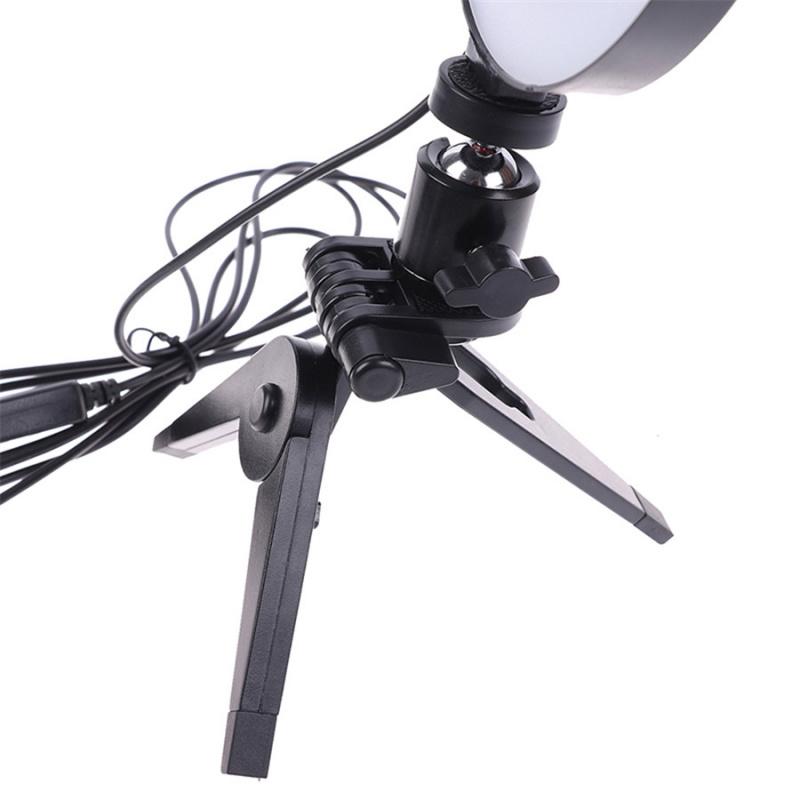 1Pc Gift Women Led Light Ring 6Inch Aluminum Pc For Selfie Take Photo Fill Light