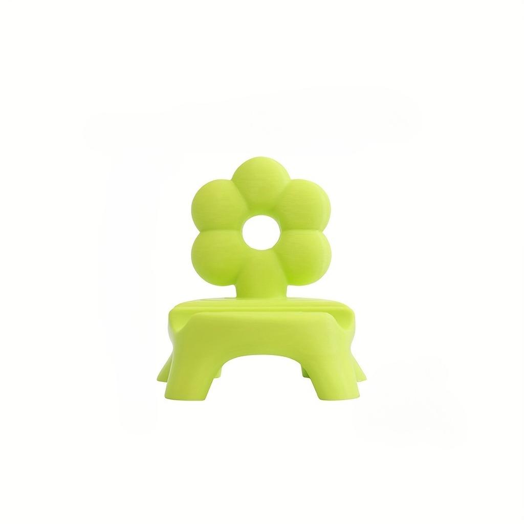 1 PCS Dopamine Creative Stool Phone Stand Desktop Office Desk Fun Decor Tablet Support Holder Photo Frame Stand