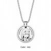 National Team Stainless Steel Logo Pendant Necklace