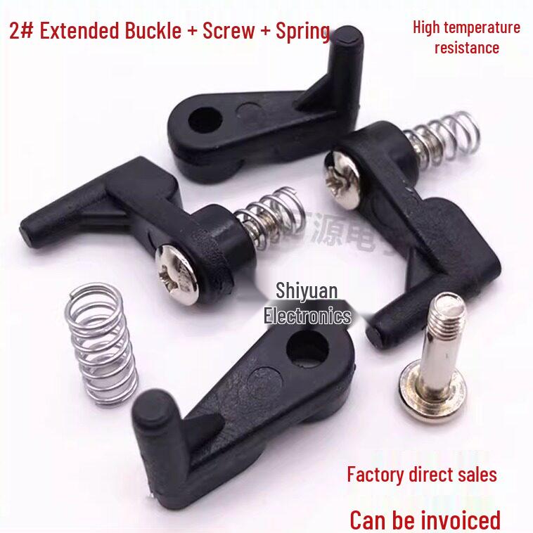 Wave Soldering Fixture No. 2: High-Temperature Resistant Press-Button Spring Screw no