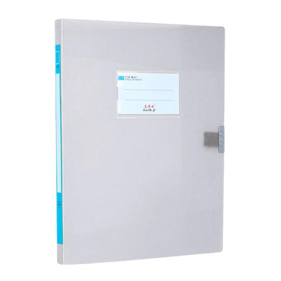 3 Pcs Polypropylene File Folder A4 Letter Size Document Holder Plastic Paper File Folder for School Office Business Home
