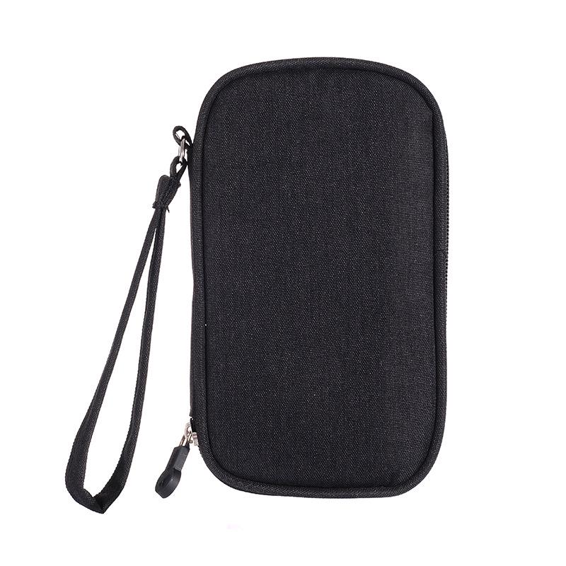 Multifunctional Shockproof Mobile Accessories Bag: Phone, Power Bank, and Cable Storage