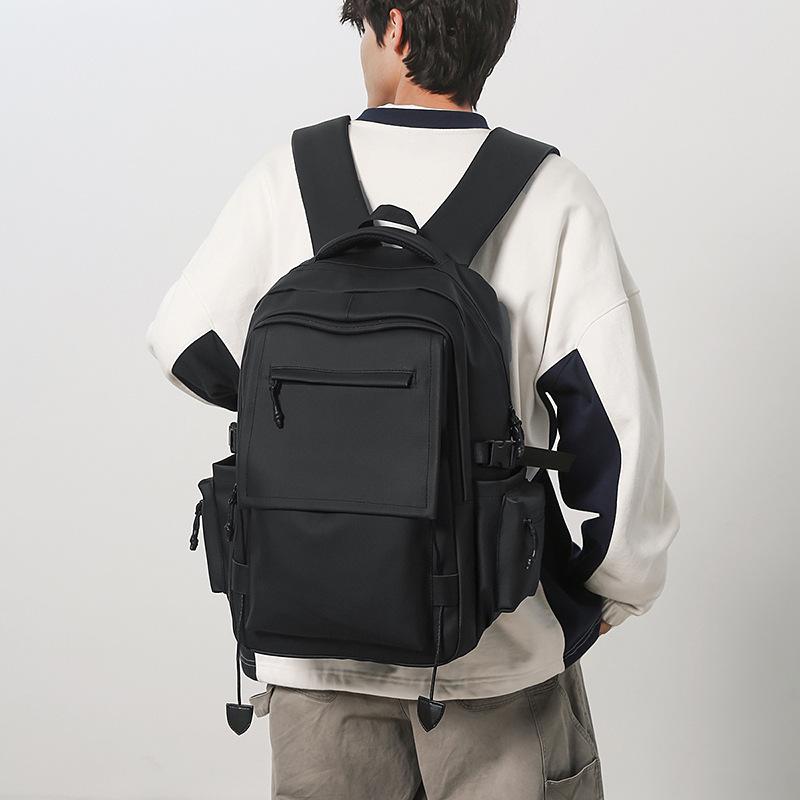 Large-capacity Schoolbag for Male High School Students, Simple and Versatile Travel Backpack for Female College Students, Casual Computer Backpack.